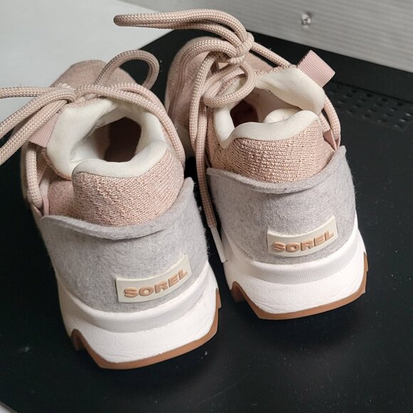 Sorel Women's Beige Kinetic Lace NL3227-257 Mesh Athletic Running Sneaker Size 8 - Picture 7 of 10